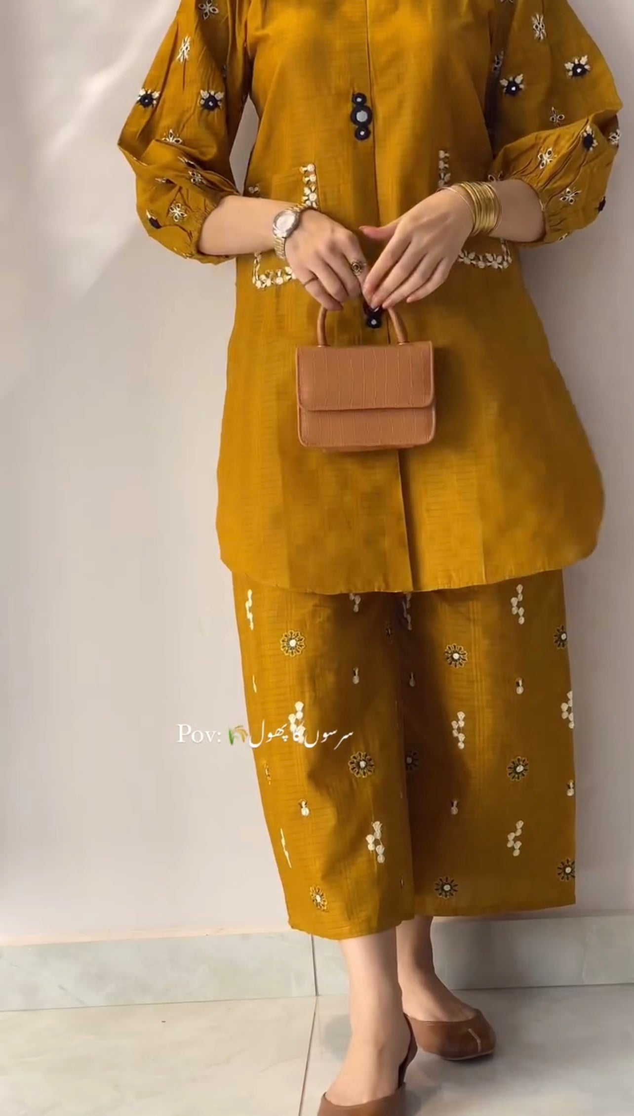 Saafia pocket Embroidered 2pcs Ca_closet
