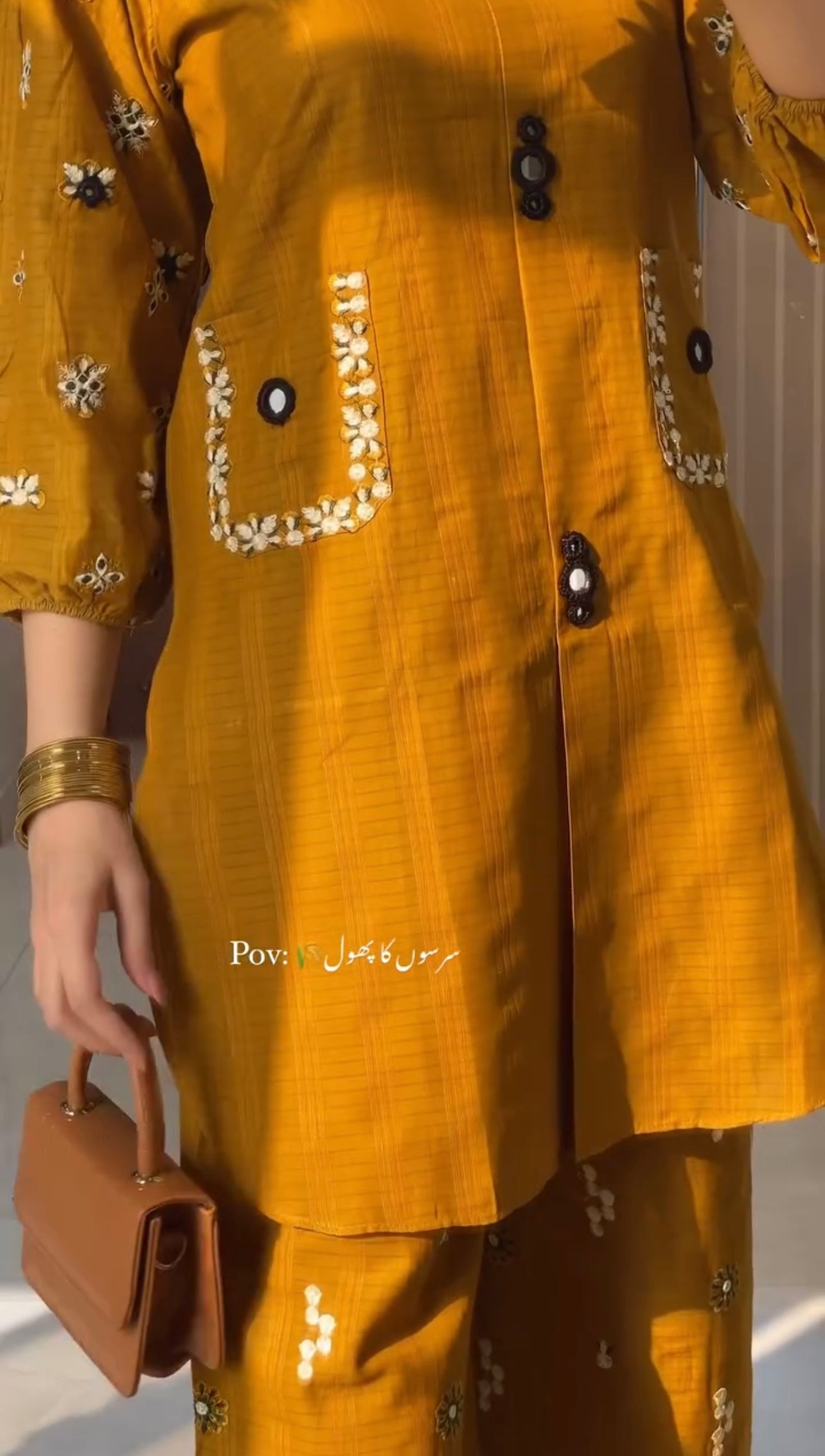 Saafia pocket Embroidered 2pcs Ca_closet