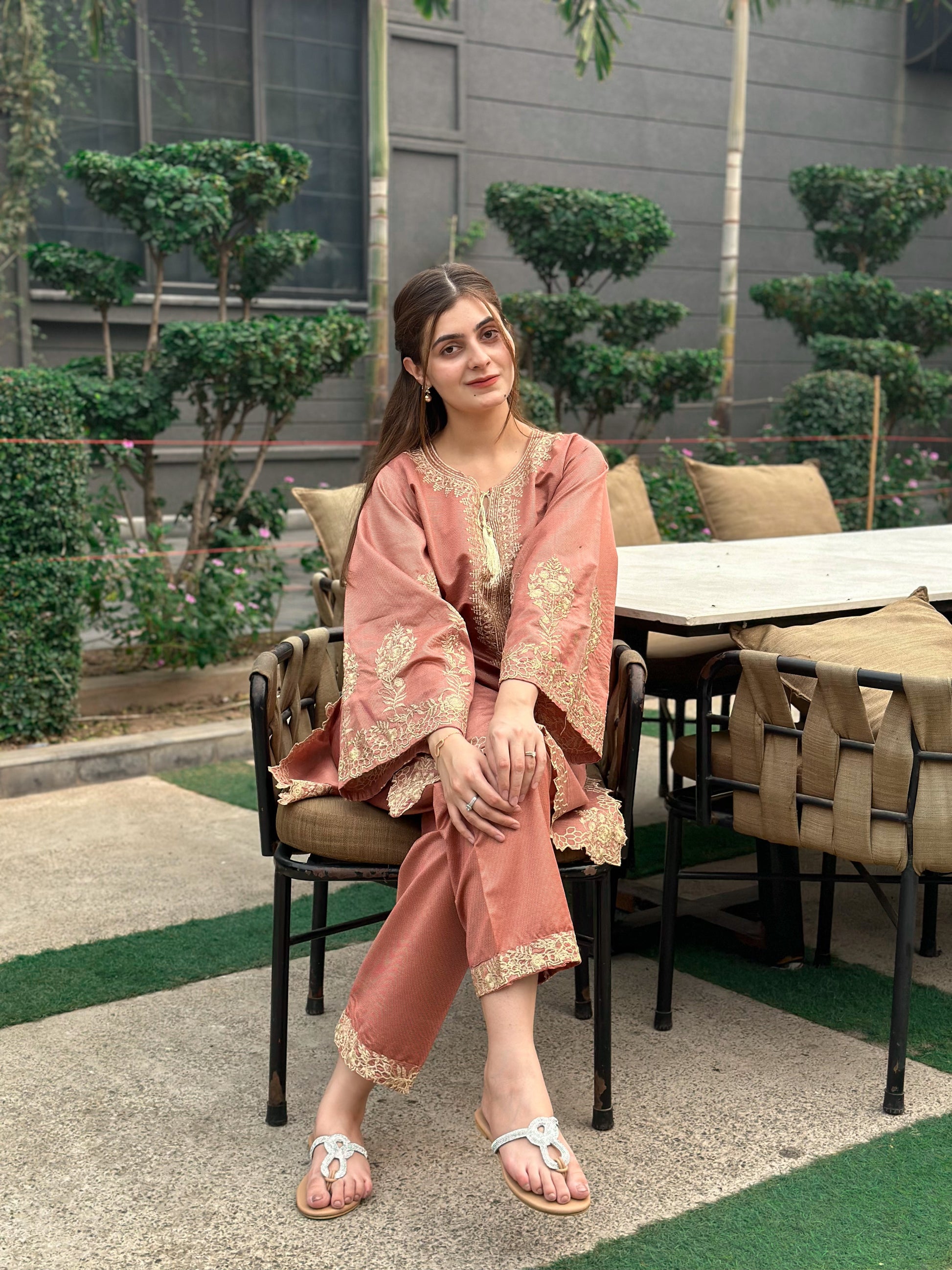 Sequence Embroidered 2pcs Ca_closet