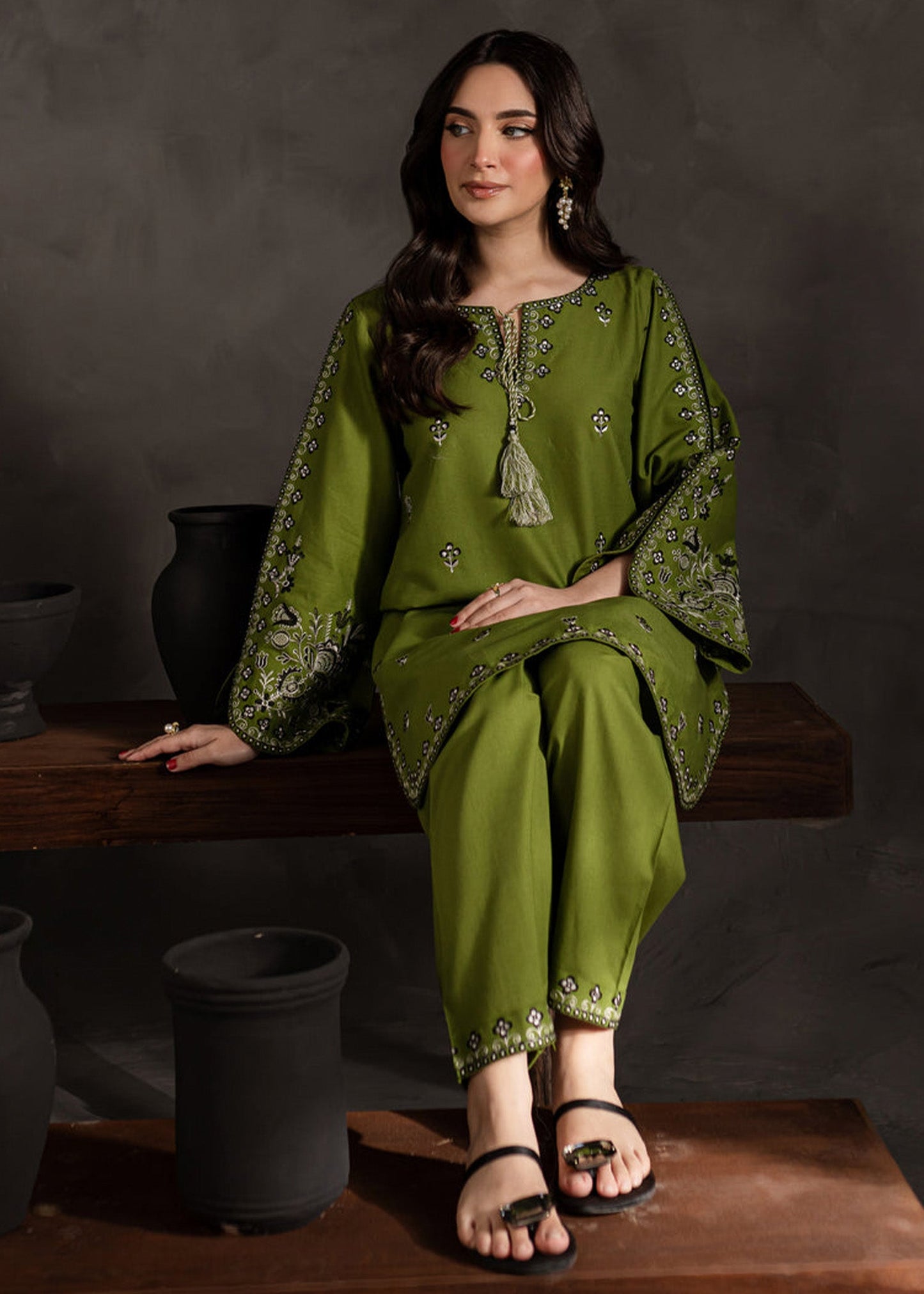 Hijab Embroidered 2-Pieces