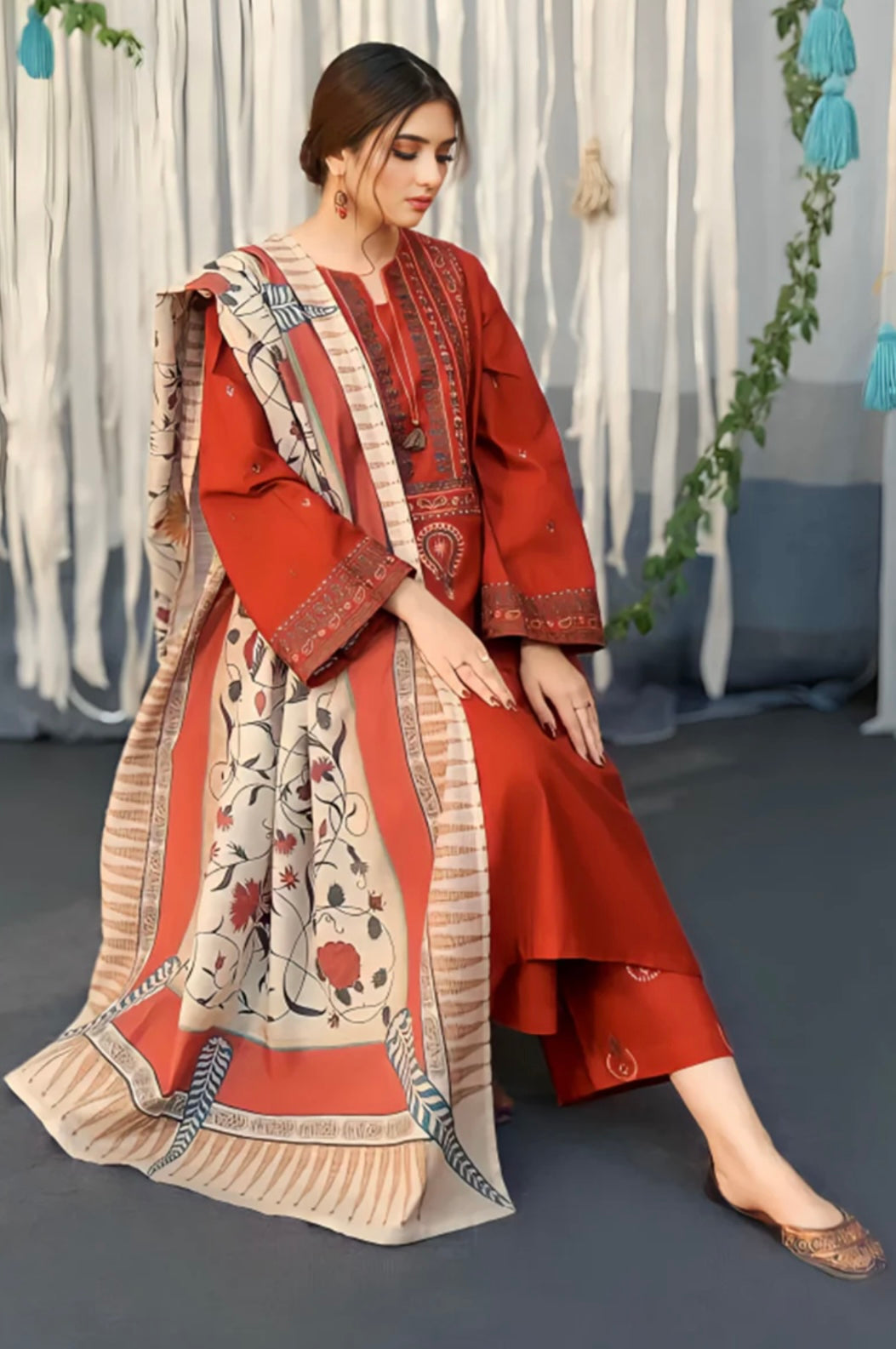 Ayat Embroidered 3pcs Ca_closet