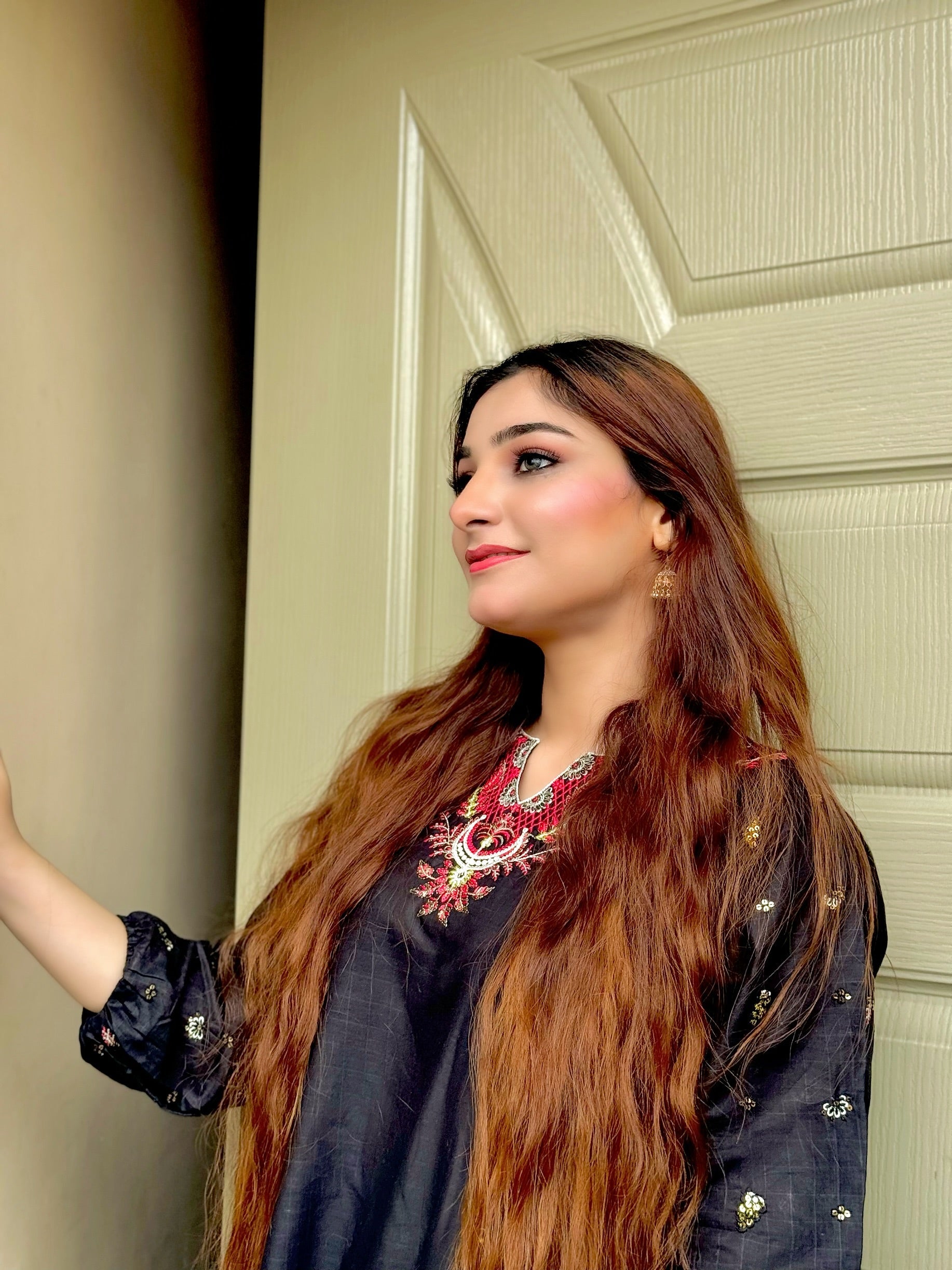Aaira Embroidered cotton 2pcs Ca_closet