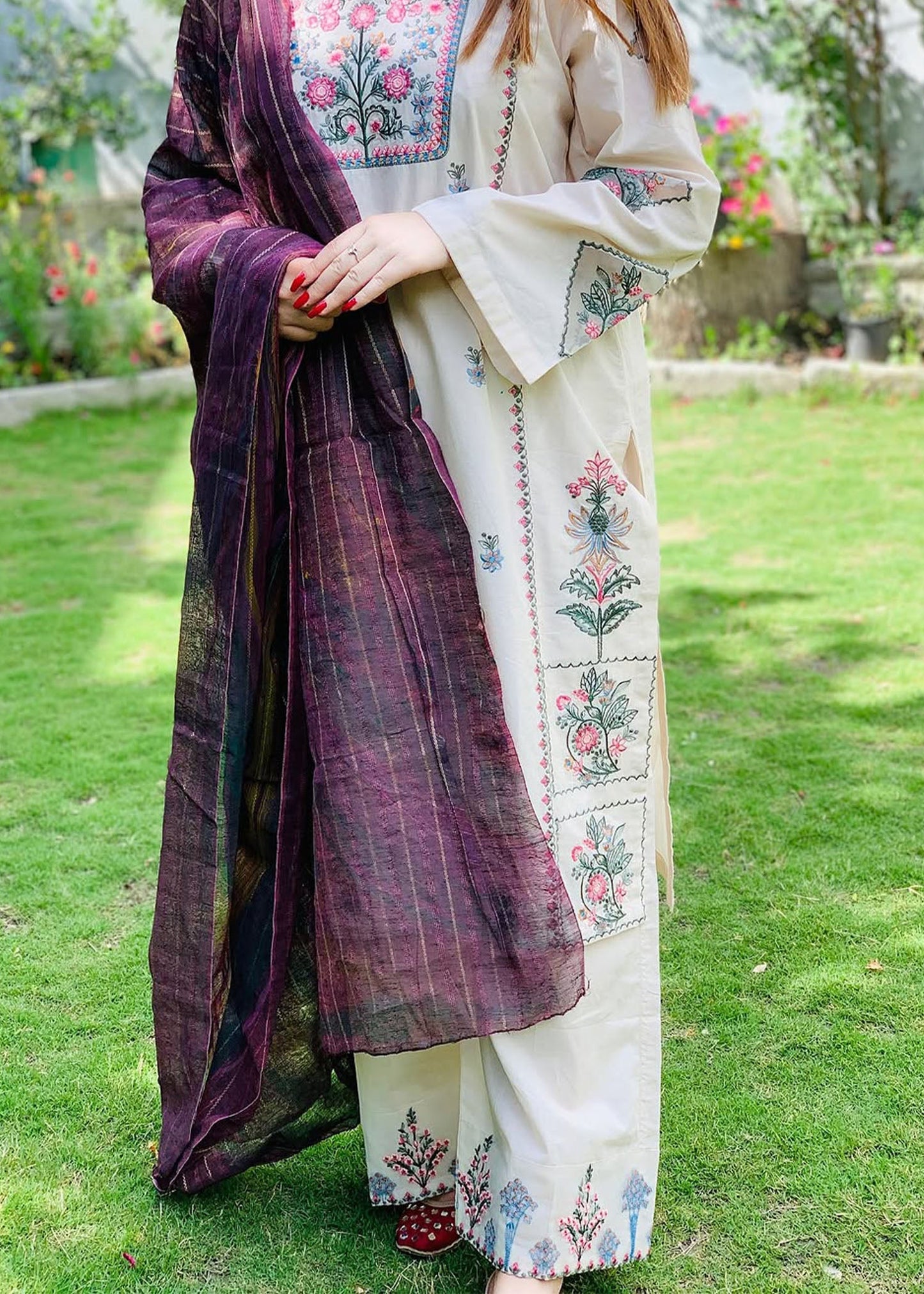 Naz Embroidered - 2 Pieces