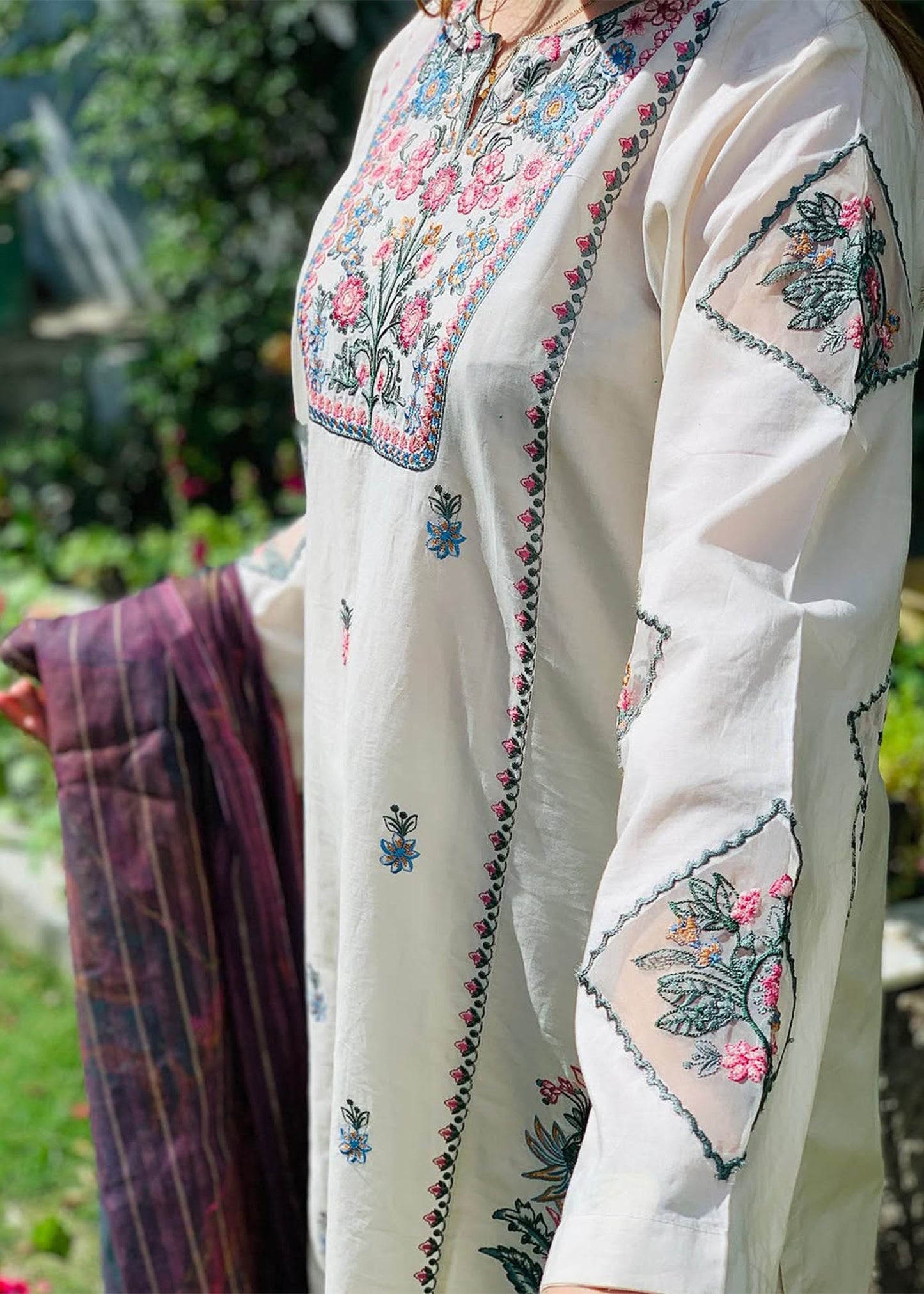 Naz Embroidered - 2 Pieces
