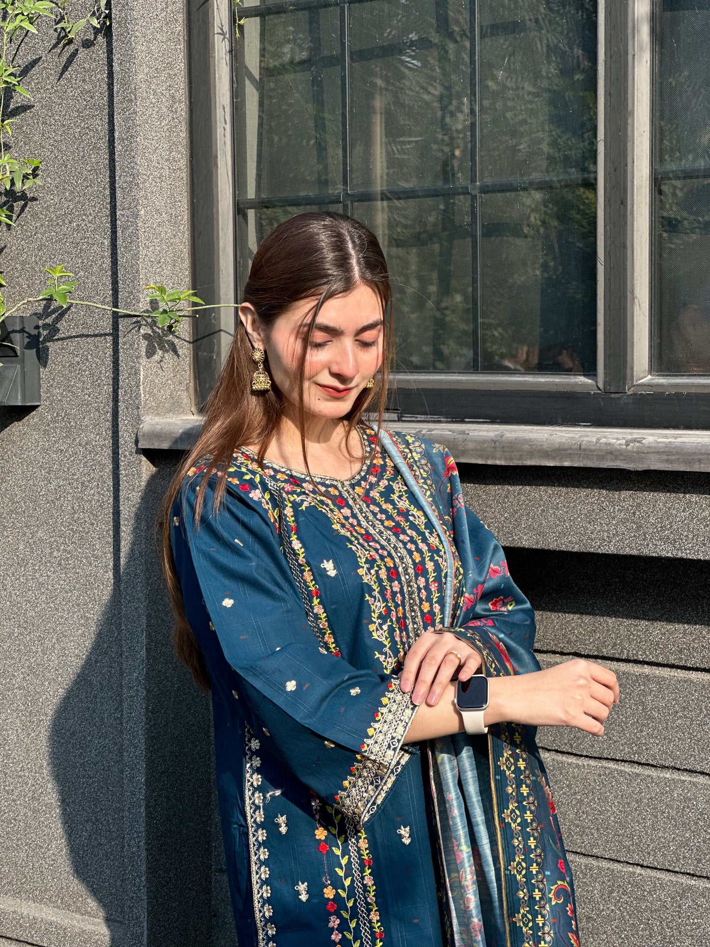 Mushq Embroidered 3pcs