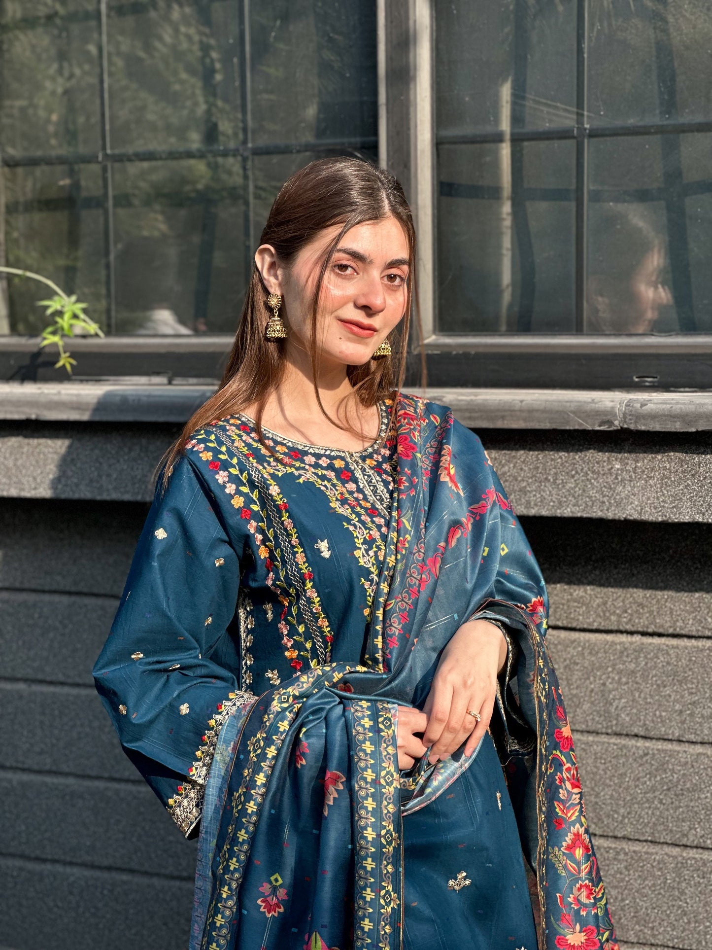 Mushq Embroidered 3pcs