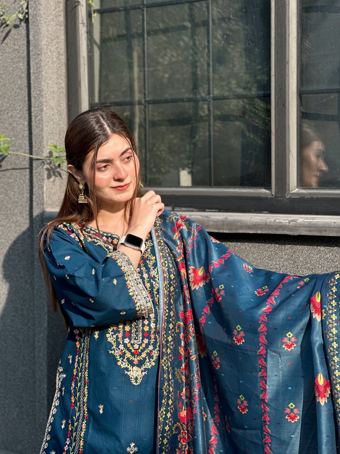 Mushq Embroidered 3pcs