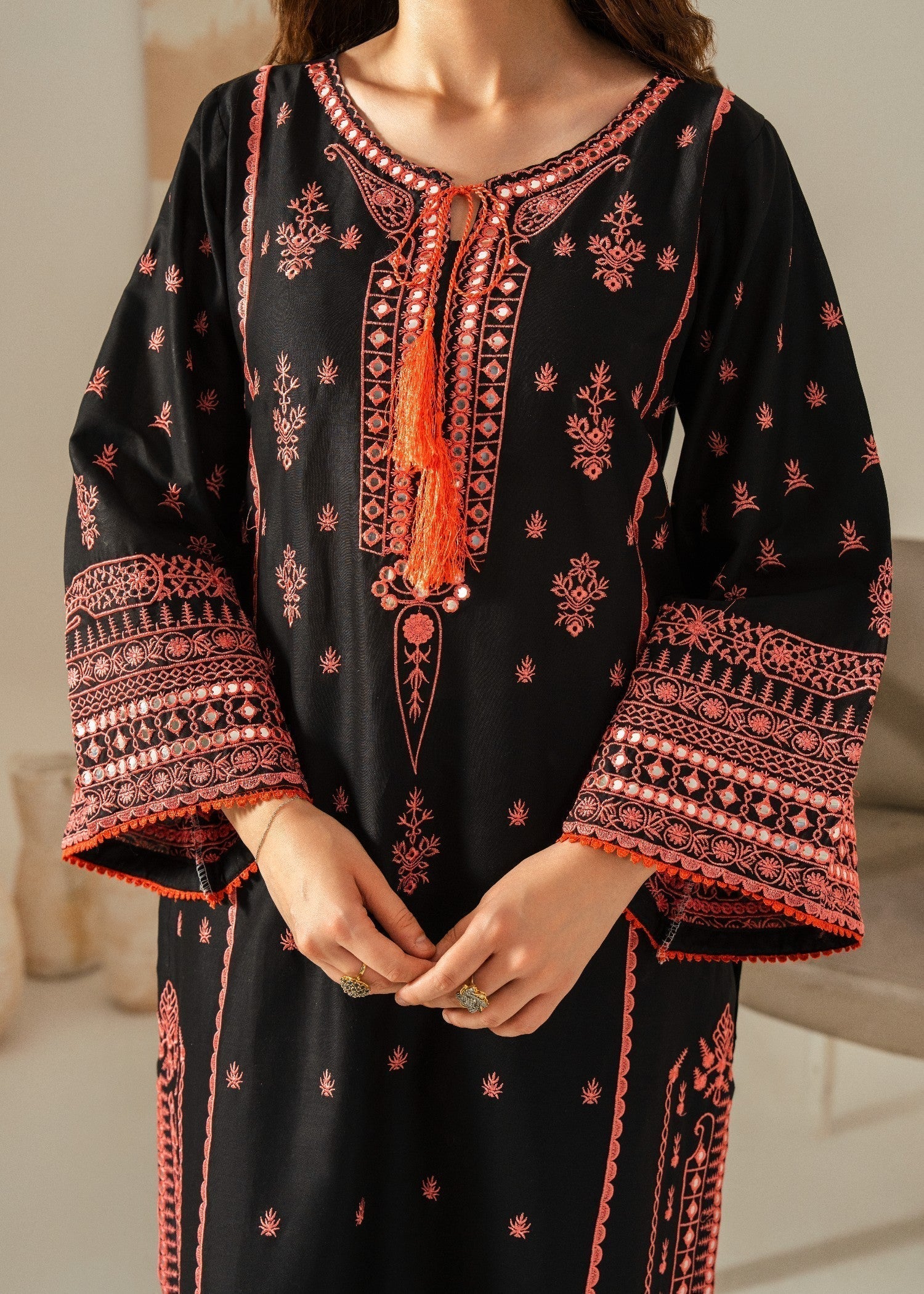 Ajal Embroidered 2pc